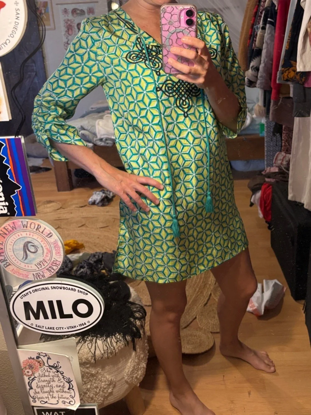 (2) Roberta Roller Rabbit Tunics - Picture 2 of 7